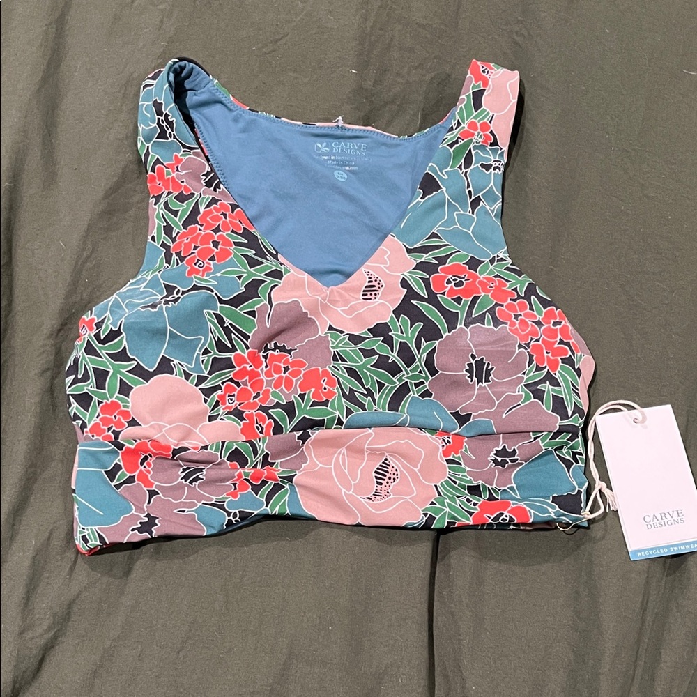 Carve Designs Jardin Bikini Tofino Top
